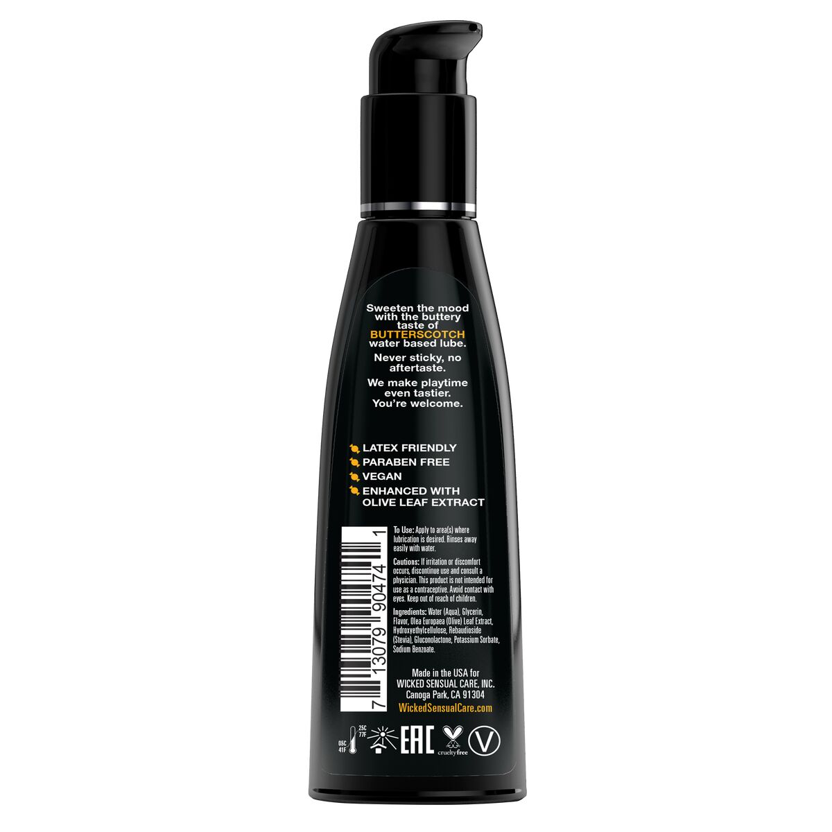 Лубрикант Wicked Sensual Care 120 ml Карамел